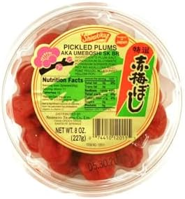 Shirakiku Aka umeboshi pickled plums 227g
Shirakiku suolatut Aka umeboshi -luumut 227g