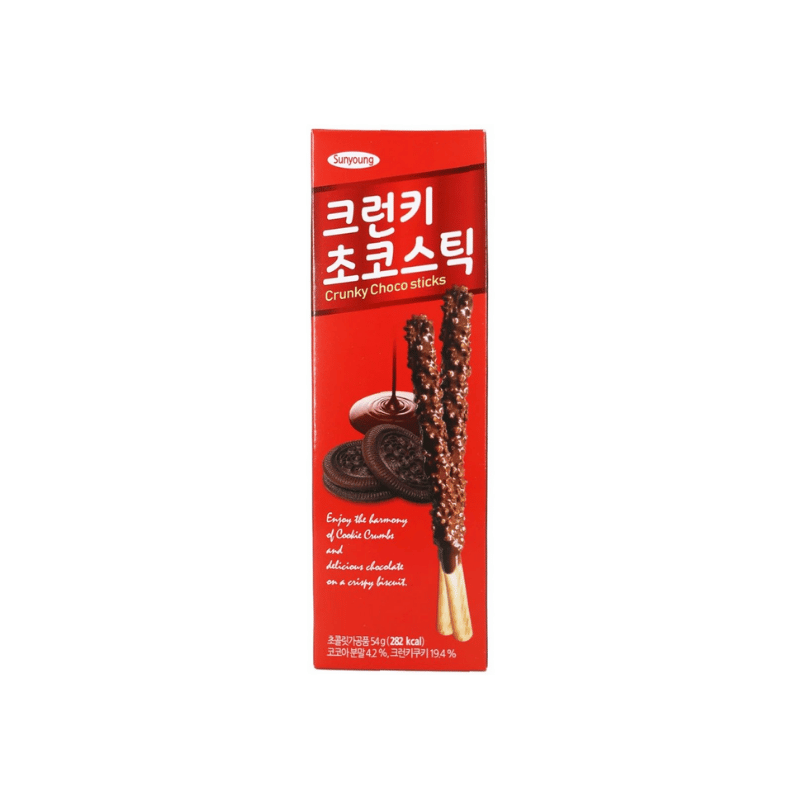 Sunyoung choco sticks crunky 54g