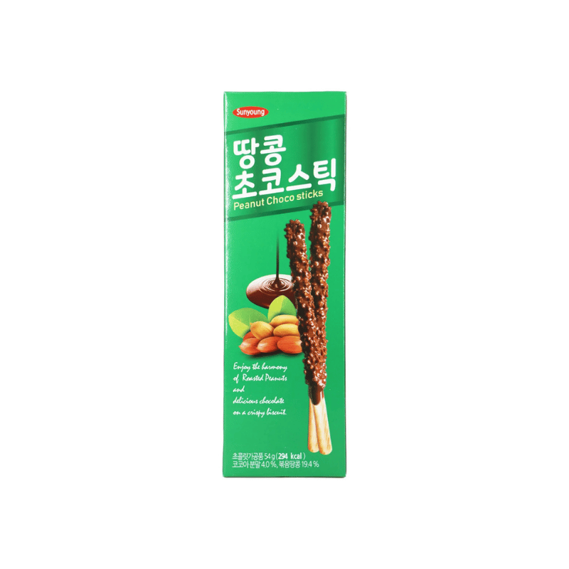 Sunyoung choco sticks peanut 54g