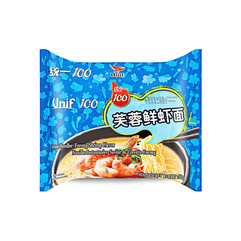 Unif Tongyi instant noodles furong shrimp 103g