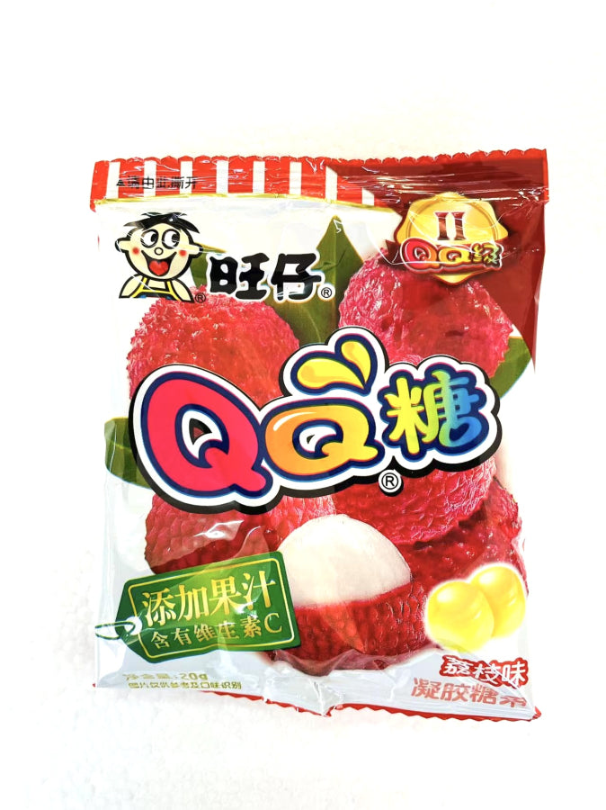 Want Want QQ gummy candy lychee flavor 70g