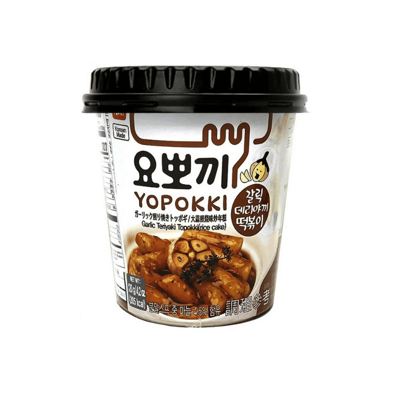 Yopokki Topokki garlic rice cake cup 120g