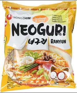 Nongshim Neoguri Ramyun mereneläviä mieto pikanuudelikeitto 120g