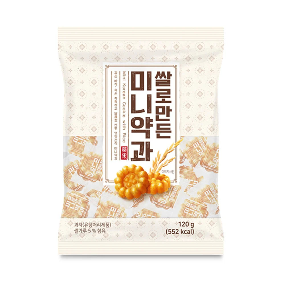Miga mini yakgwa Korean cookie with rice 120g / Korealainen riisi-keksi