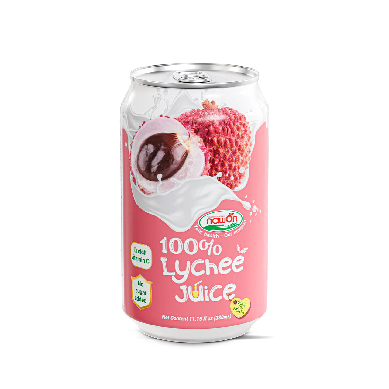 Nawon 100% lychee juice 330ml
