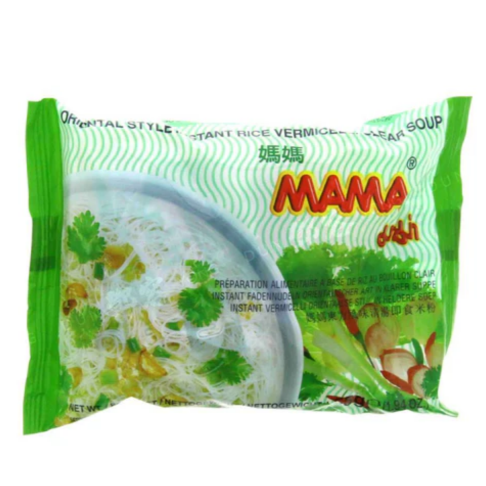 Mama oriental style instant rice vermicelli clear soup 55g