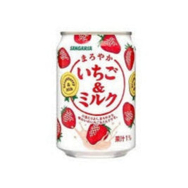 Sangaria Mellow strawberry & milk can 275g / Pehmeä mansikka-maitojuoma