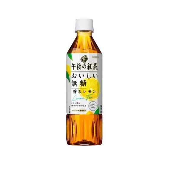 Kirin afternoon tea Sugar-free lemon 500ml / sokeriton sitruuna musta tee