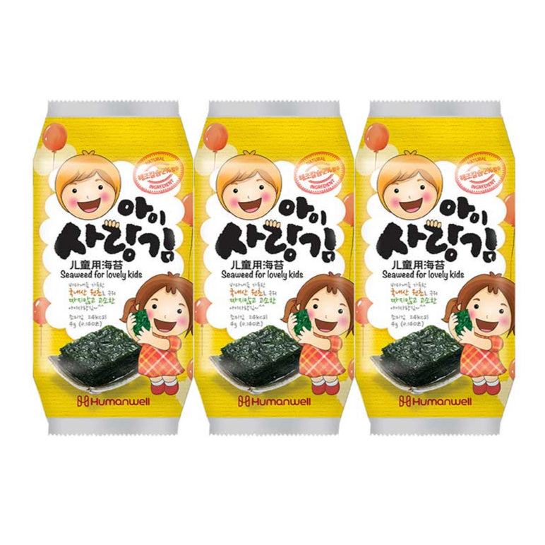 Humanwell Seaweed for lovely kids (3x4g) 12g