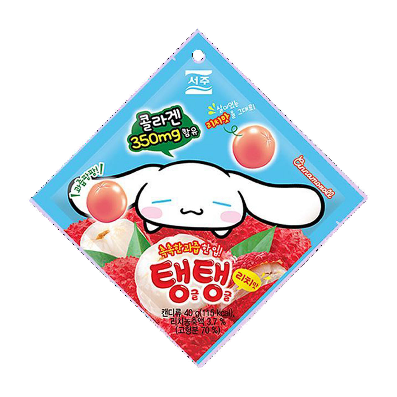 Seoju Sanrio Tang Tang jelly lychee 40g / hyytelölitsi