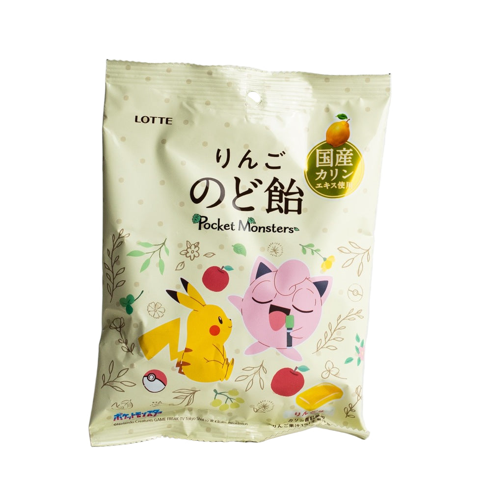 Lotte pokemon apple throat candy 75g