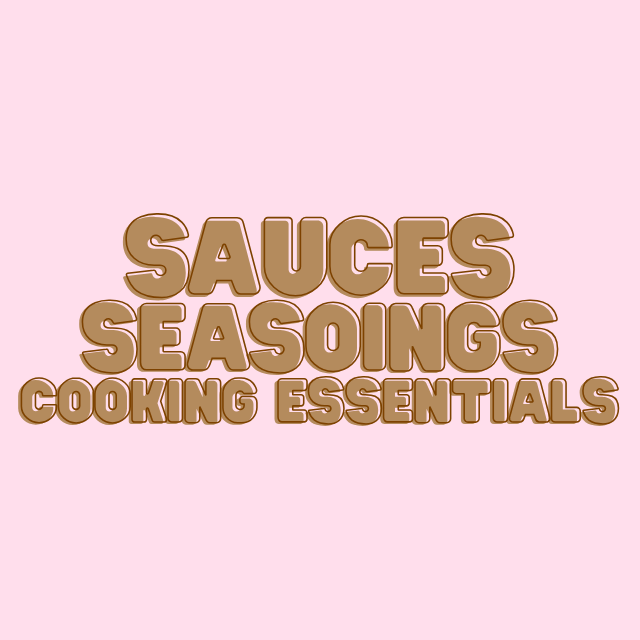 Sauces / Seasonings / Cooking Essentials