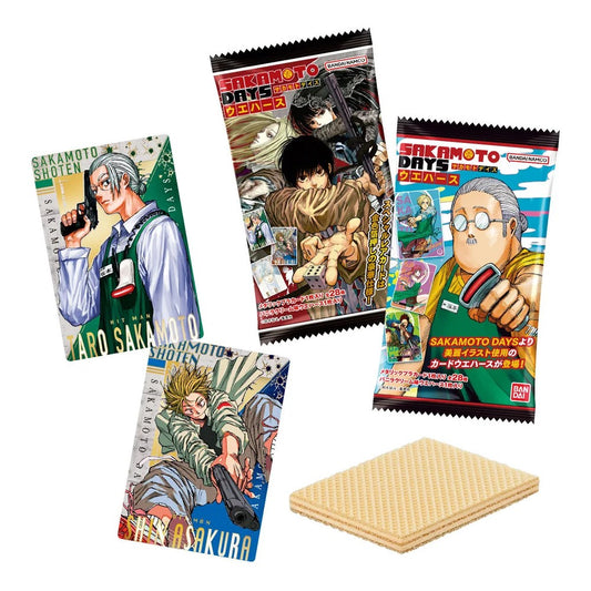 Bandai Sakamoto Days card wafer 14g