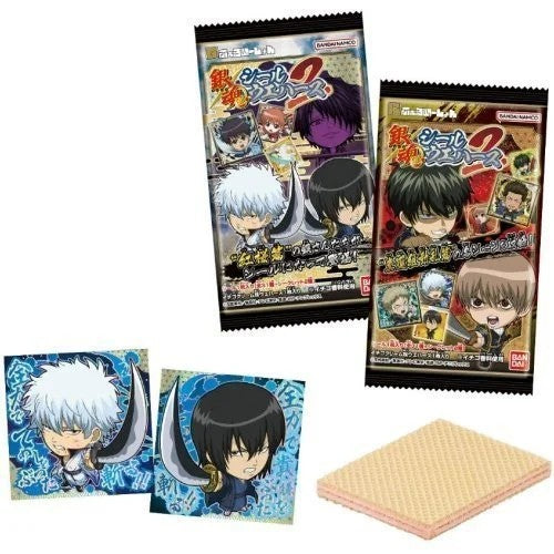 Bandai Niformation Gintama sticker 2 wafer 14g / kiekko tarralla