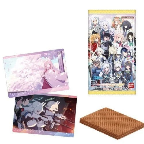 Bandai Blue Archive card wafer 3 15g / kiekko kortin kanssa
