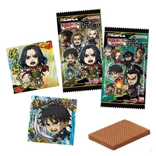 Bandai Niformation Kingdom sticker vol. 3 wafer 15g / kiekko tarralla