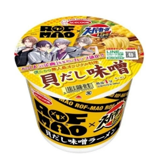 Ace Super x Rof-Mao clam broth miso ramen 125g / simpukkaliemi miso ramen