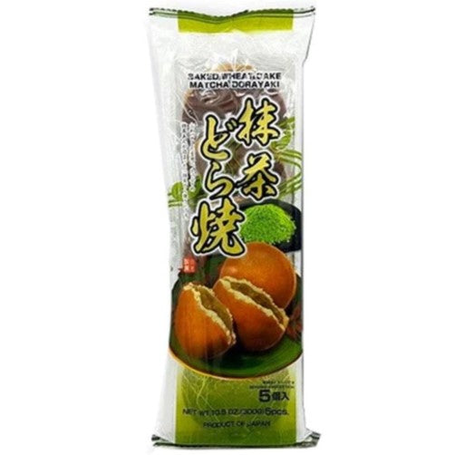 Hiyoshi Seika dorayaki matcha flavor 5p 300g / dorayaki matcha maku