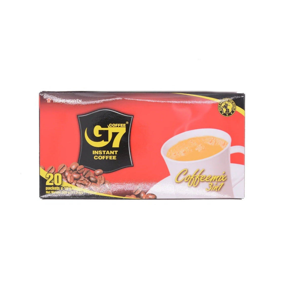 Trung Nguyen G7 instant coffee mix 3 in 1 20p 320g / pikakahvi