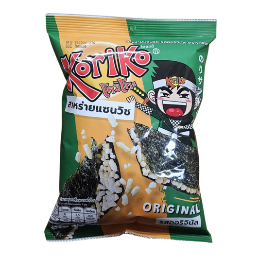Koriko crispy seaweed sandwich filled with rice 30g