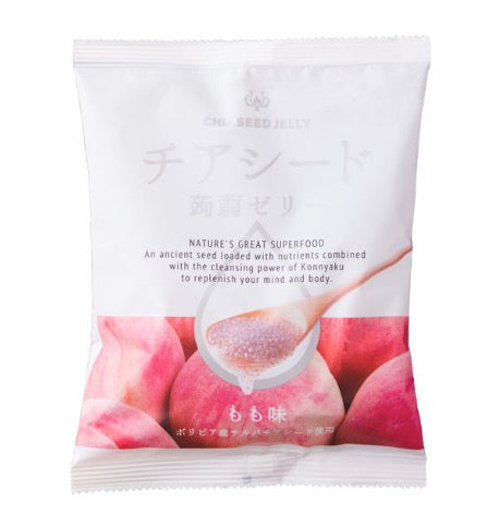 Wakashou Chia seed jelly peach 175g / chia-siemenhyytelö persikka