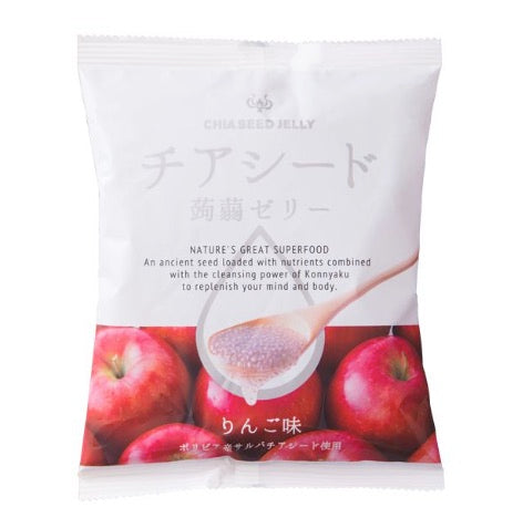Wakashou Chia seed jelly apple 175g / Chia-siemenhyytelö-omena