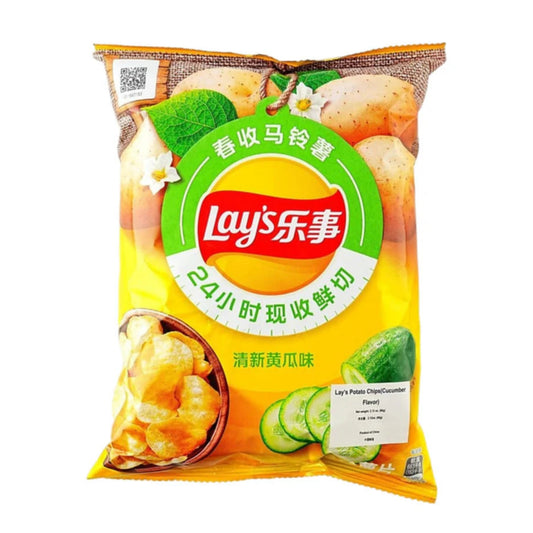 Lays potato chip cucumber flavor 60g