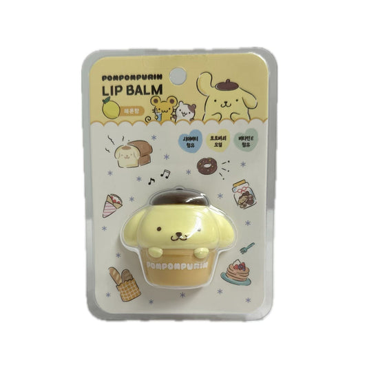 Measty Sanrio lip balm Pom Pom Purin lemon scent 8g / huulirasva sitruunan tuoksu