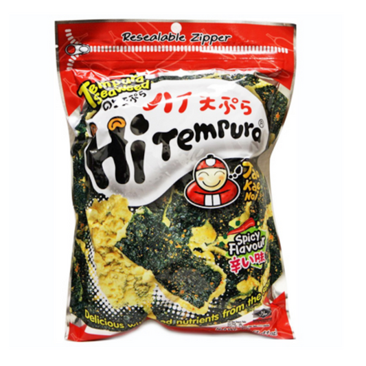 TKN crisp seaweed spicy tempura flavour 40g