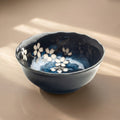 Hana blue, Sauce dish, Anemone D9cm | H3.5cm