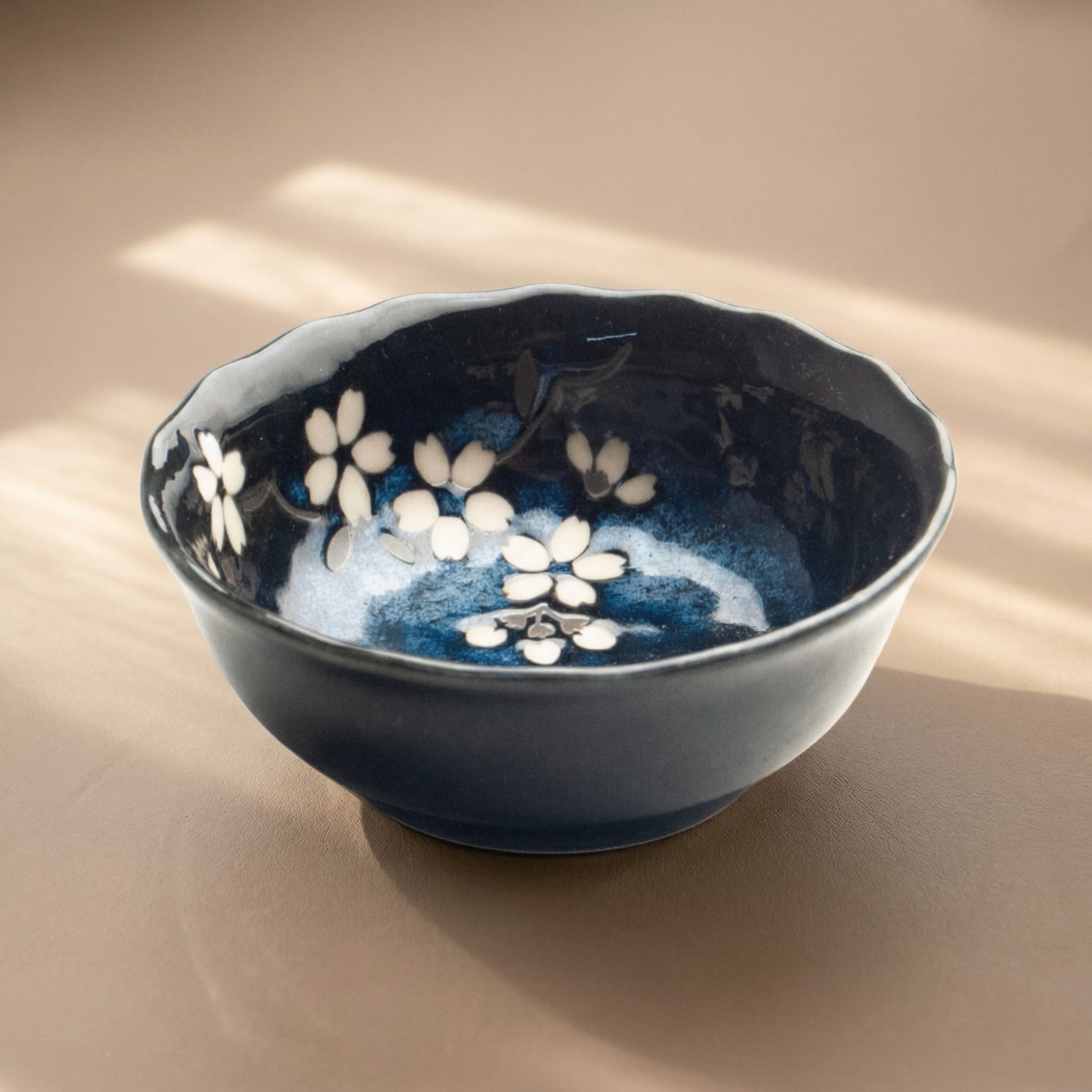 Hana blue, Sauce dish, Anemone D9cm | H3.5cm