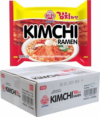 Ottogi instant noodle Kimchi ramen BOX 120g x 20bags