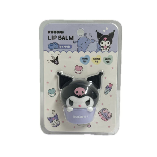 Measty Sanrio lip balm Kuromi blueberry scent 8g / huulirasva mustikan tuoksu