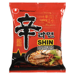 Nongshim Shin ramyun instant noodle soup 120g / shin pikanuudelikeitto