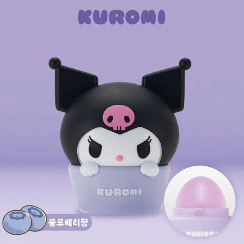 Measty Sanrio lip balm Kuromi blueberry scent 8g / huulirasva mustikan tuoksu