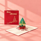 3D Greeting Card, Christmas Tree 03, 14.5x14.6cm