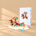 3D Greeting Card, Dachshund, 15x20cm