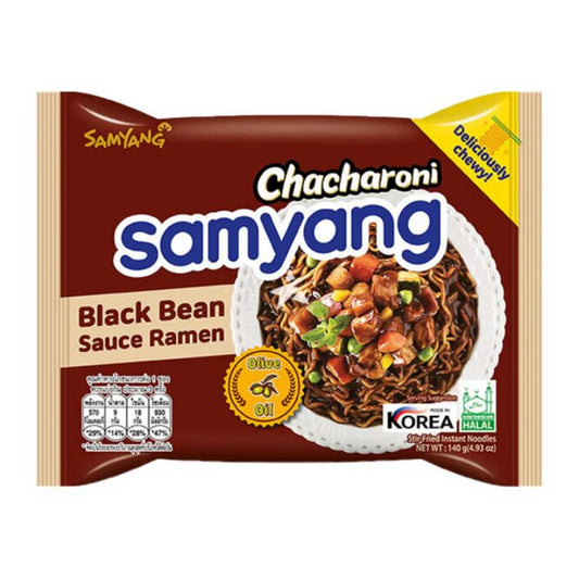 Samyang Chacharoni mustapapukastike ramen 140g