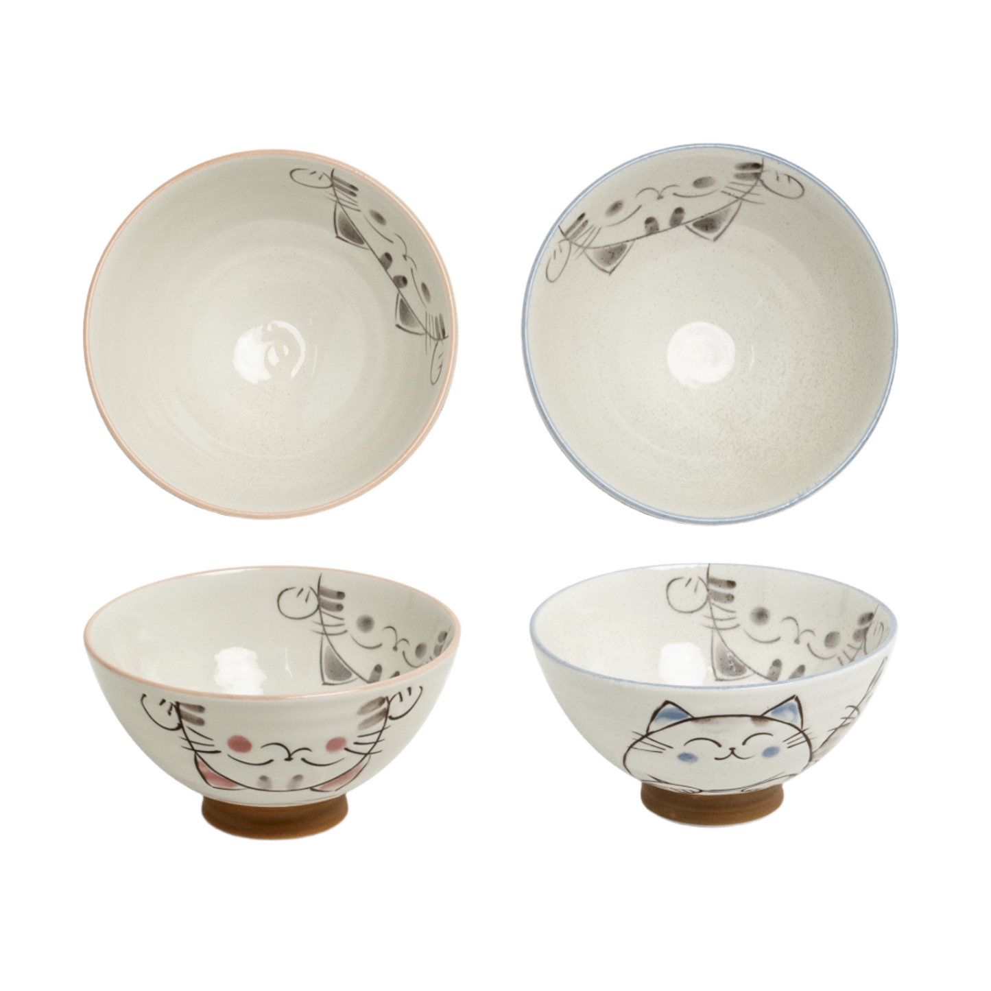 Bowl, three cats D11.5 cm | H6 cm