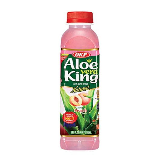 OKF Aloe vera king drink peach 500ml