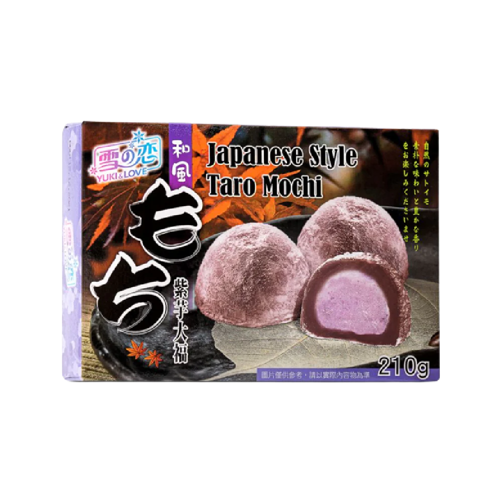 Yuki Love japanilaistyylinen taro mochi 210g / taro mochi