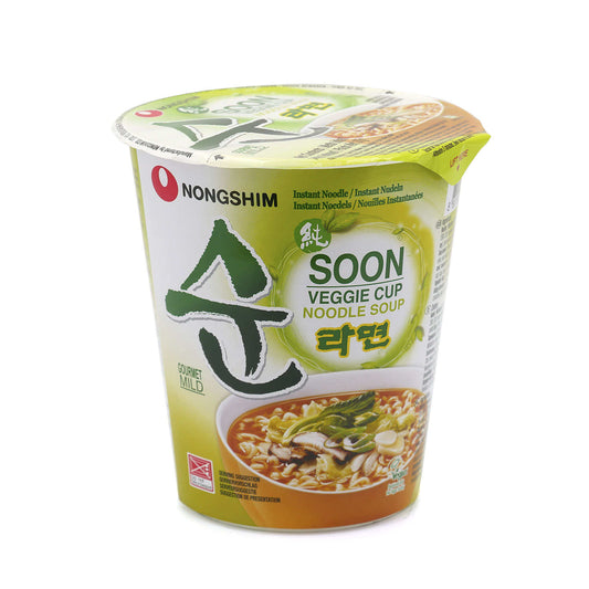 Nongshim Soon Veggie Cup pikanuudelikeitto 67g