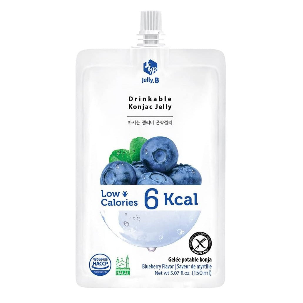 Jelly B konjac jelly blueberry 150ml / konjac-hyytelö mustikka