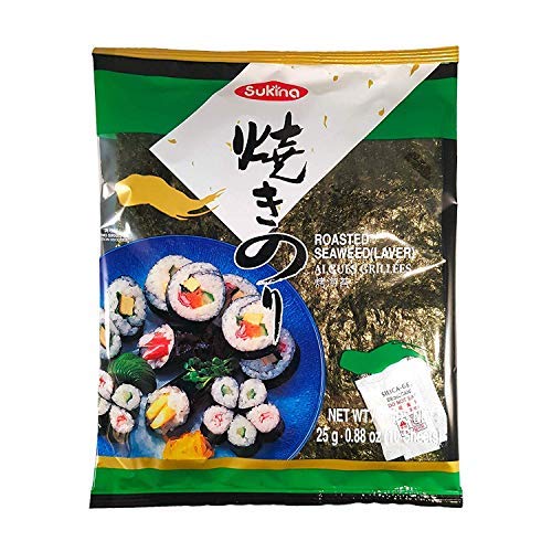 Sukina sushi nori roasted seaweed 10pcs 24g