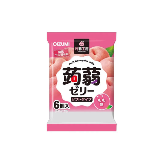 Shimonita Konjac Kobo konjac jelly peach flavor 112g / konjac-hyytelö persikanmakuinen