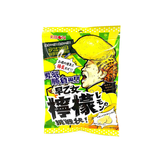 Ribon Domyoji lemon challenge 60g / karkki sitruuna