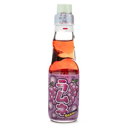 Hatakosen ramune grape 200ml