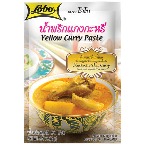 Lobo yellow curry paste 50g