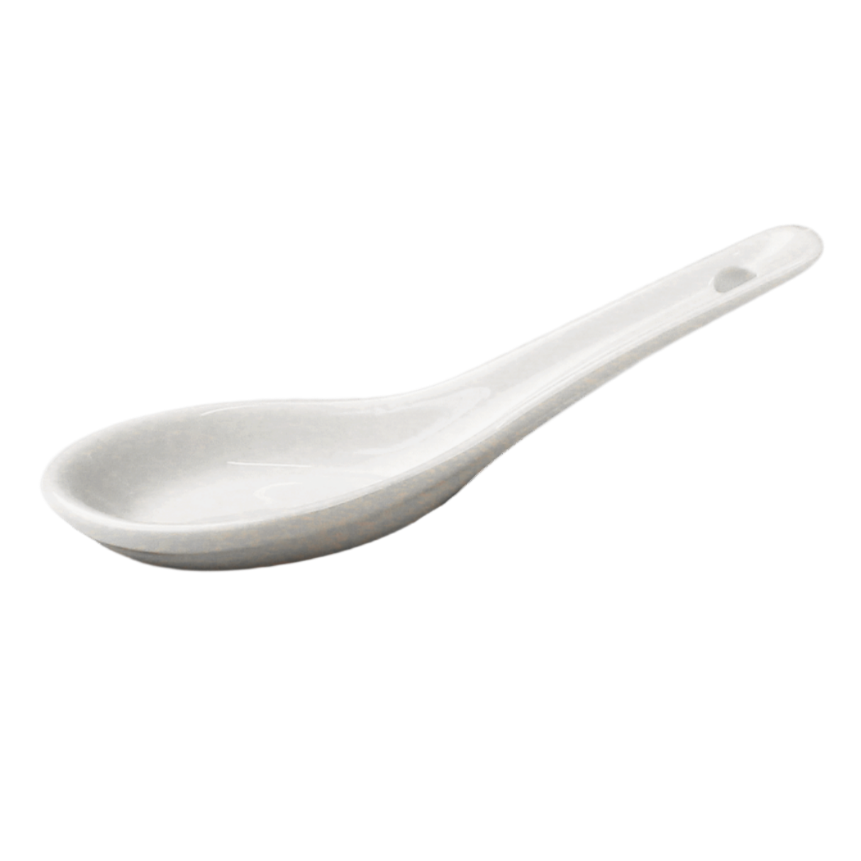 Spoon, white 12.5 cm