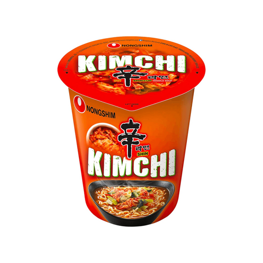Nongshim Shin Kimchi Cup ramyun pikanuudelikeitto 75g